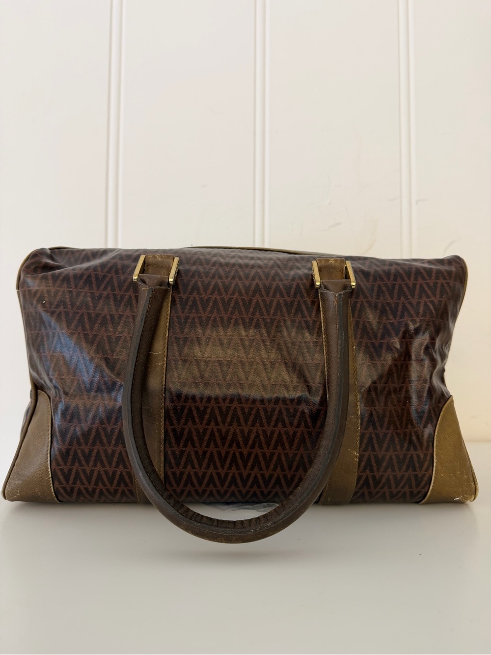 ✨ Vintage Mario Valentino Made in Italy Boston Bag - Picture 8 of 15